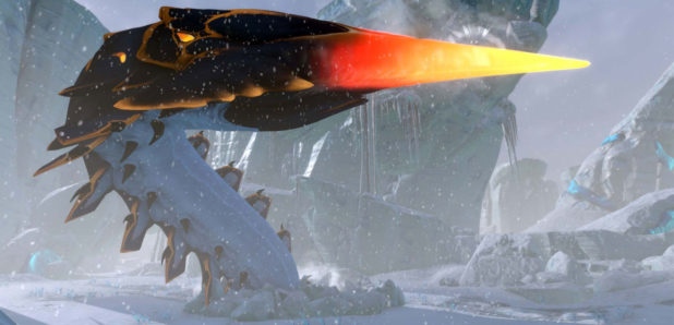 Come sopravvivere il più a lungo possibile dinanzi al Leviatano Ice Worm for Subnautica: Below Zero