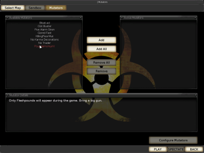 Comment créer des mutateurs dans Killing Floor for Killing Floor