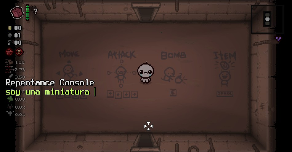 como activar la consola y agregarse items en tboi repentance for The Binding of Isaac: Rebirth