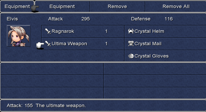 Como conseguir a Ultima Weapon for Final Fantasy III (3D Remake)