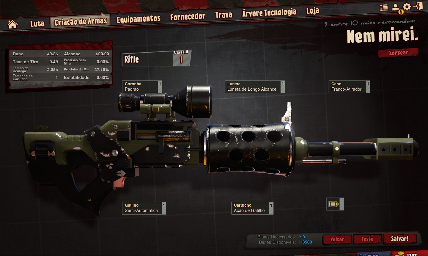 Como criar uma boa Sniper! for Loadout