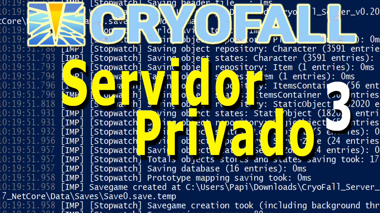 Como instalar servidor privado de CryoFall [Paso a Paso] for CryoFall