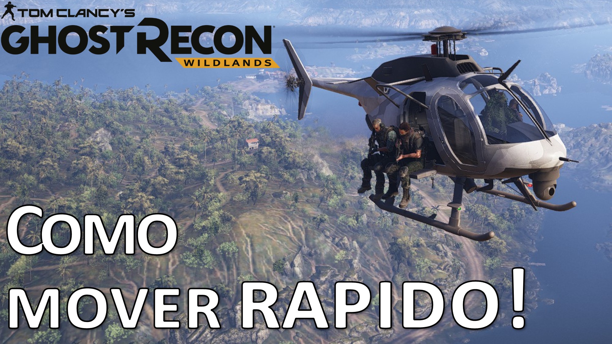 Como mover rapidamente o helicoptero for Tom Clancy's Ghost Recon® Wildlands