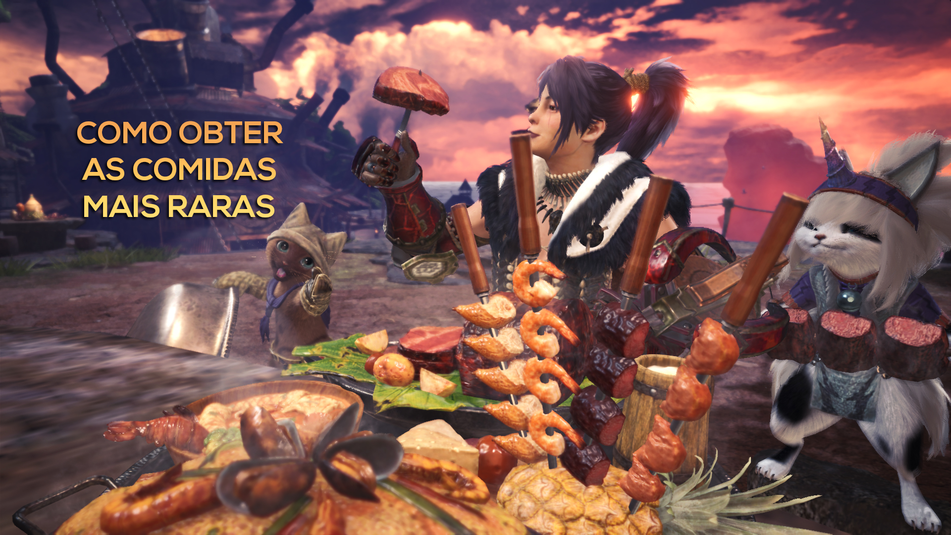 Como obter as comidas mais raras da cantina. for Monster Hunter: World