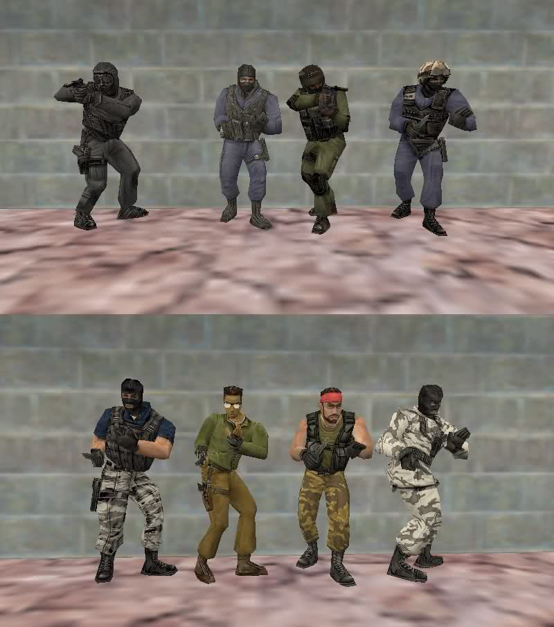 Como Poner los models originales del cs 1.6 for Counter-Strike