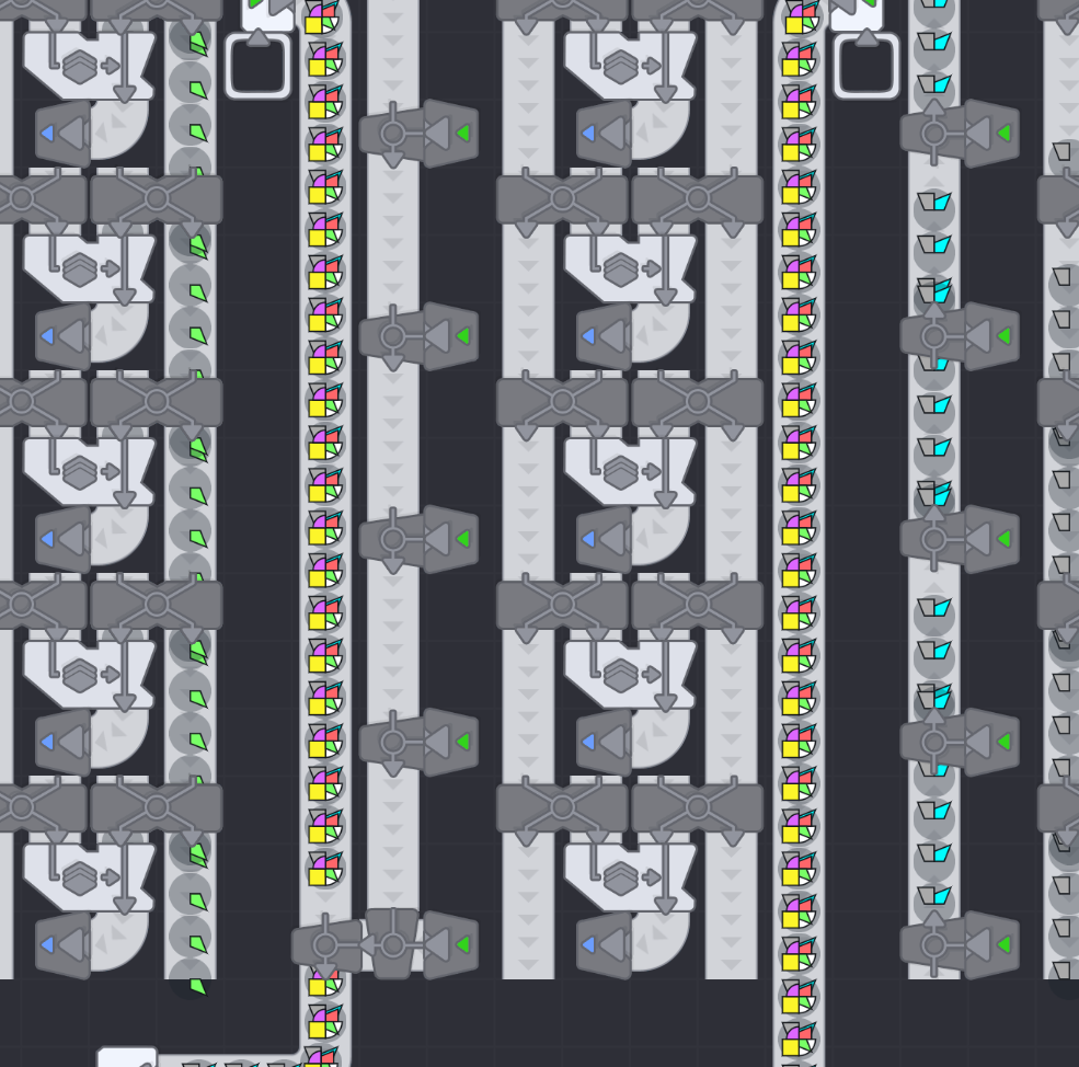 Compact Everything Machine (Pre-wires) for shapez.io