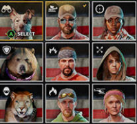 Companions Information List for Far Cry 5