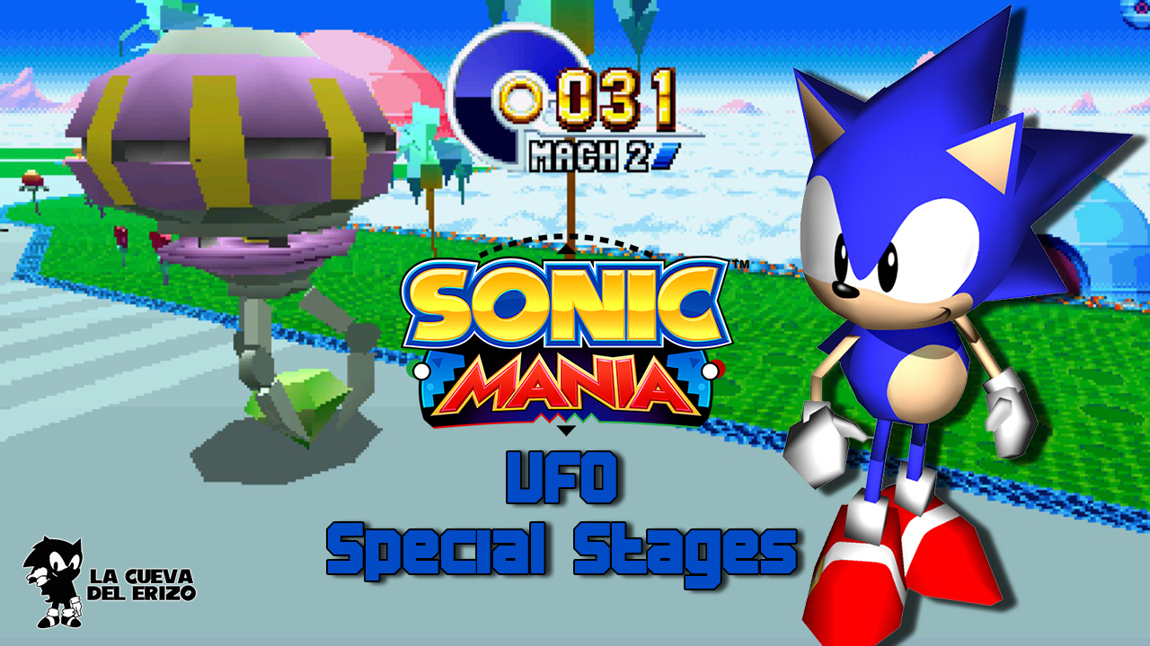 Completar todos los UFO Special Stages de forma RÁPIDA ⏩ for Sonic Mania