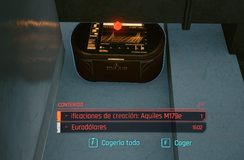 Componente legendario Aquiles M179E for Cyberpunk 2077