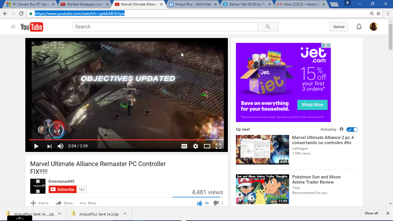 Controller Solution Fix( XInput Plus) for Marvel: Ultimate Alliance
