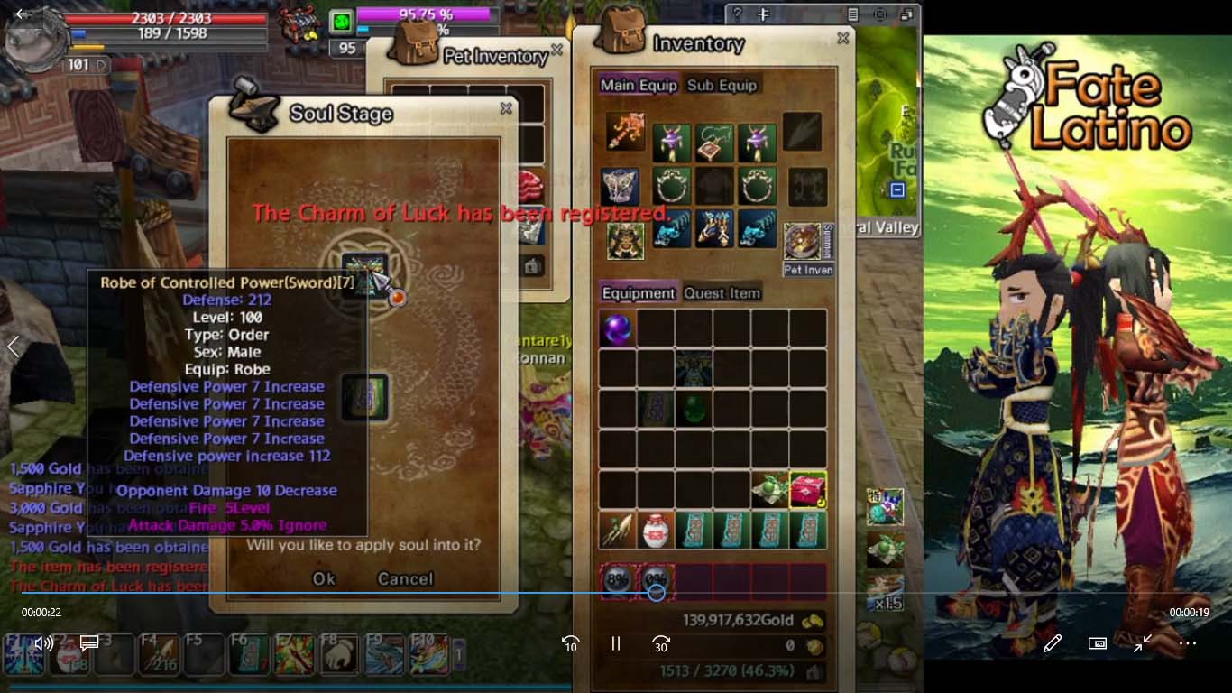 Crear Souled Stones for Scions of Fate