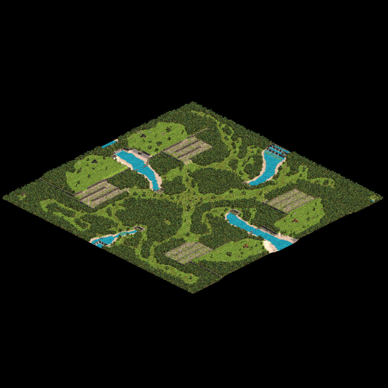 Creating a full map screenshot for Age of Empires II (2013)