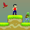 Creating a Simple Platformer Game(How to use 001 #2) for 001 Game Creator