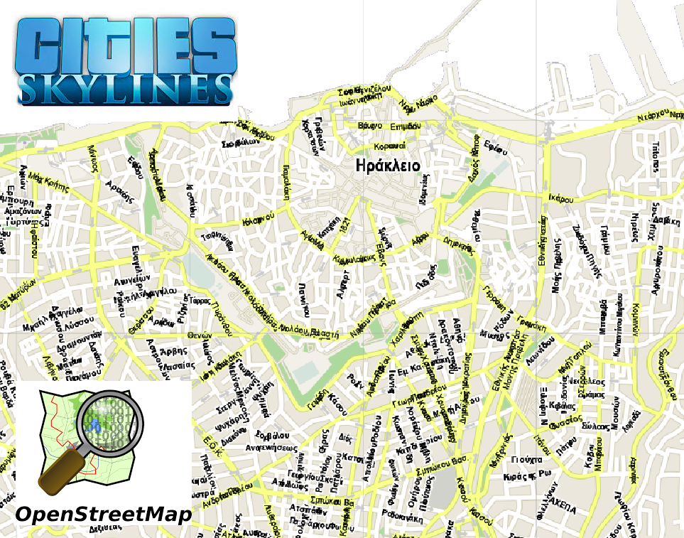 Creating real maps using openstreet maps for Cities: Skylines