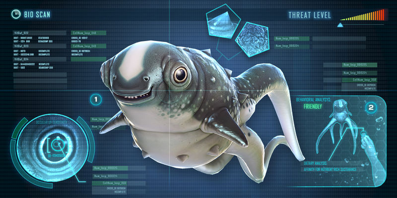 Рыба ласка. Cuddle Fish. for Subnautica
