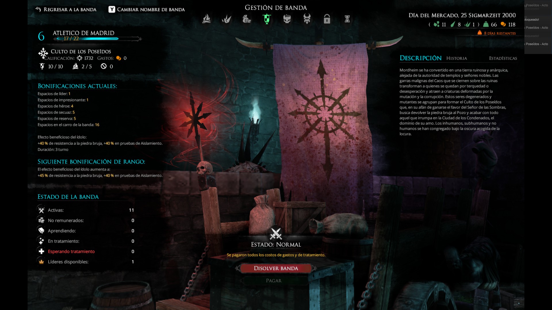 Culto de los Poseidos for Mordheim: City of the Damned