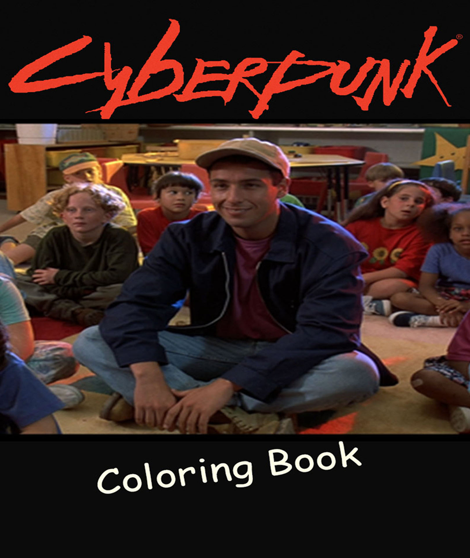 Cyberpunk 2020 Unofficial Coloring Book for Cyberpunk 2077