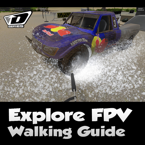 D Series Explore FPV Walking Mode for D Series OFF ROAD Driving Simulation