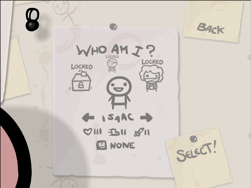 Desbloqueo de personajes for The Binding of Isaac