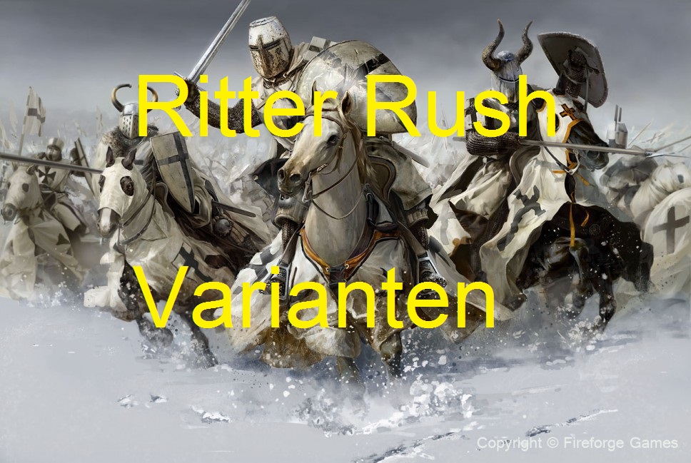 [Deutsch] Ritter Rush Varianten for Age of Empires II (2013)