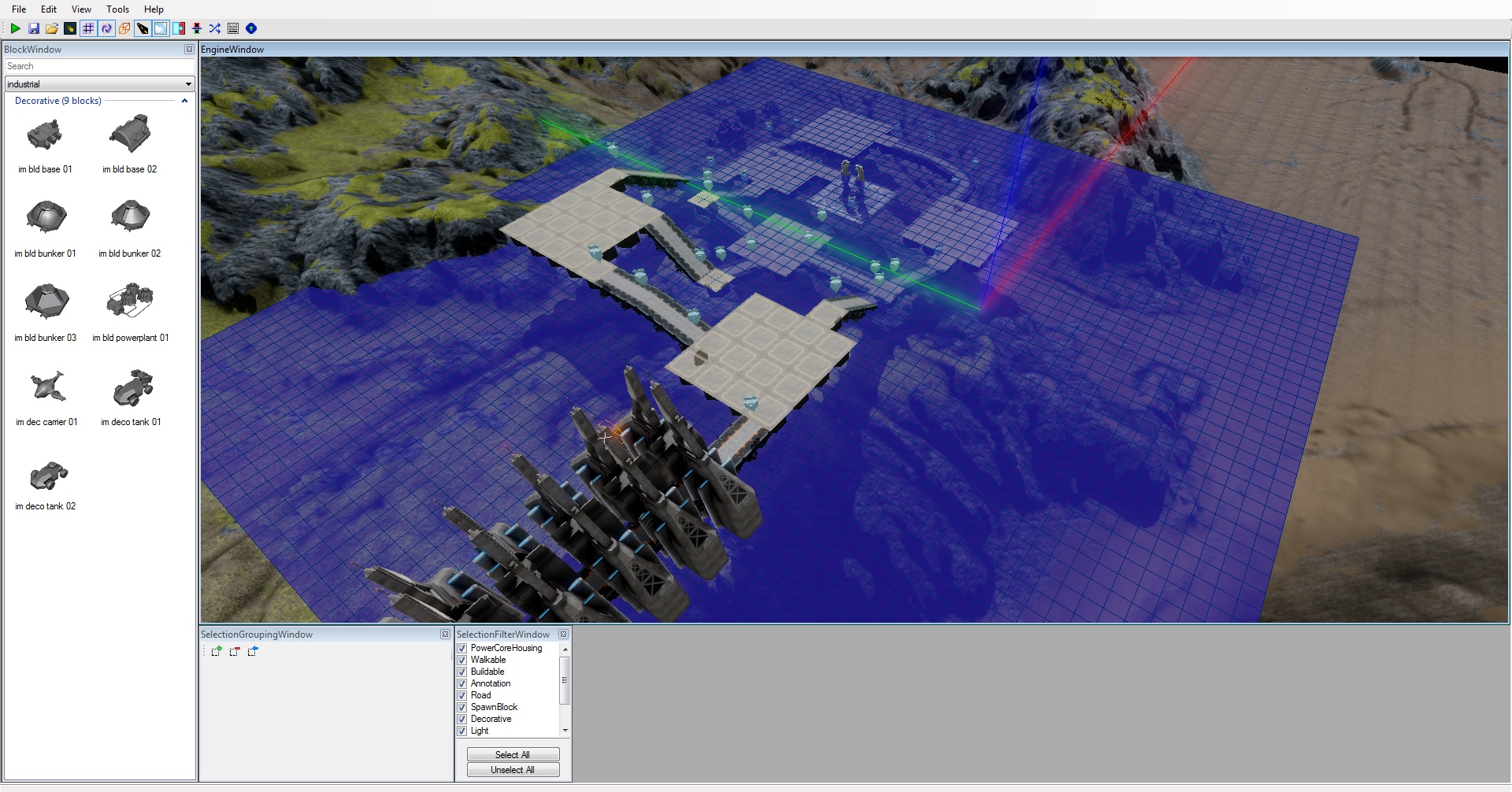 DG Architect notes (level editor) for Defense Grid 2
