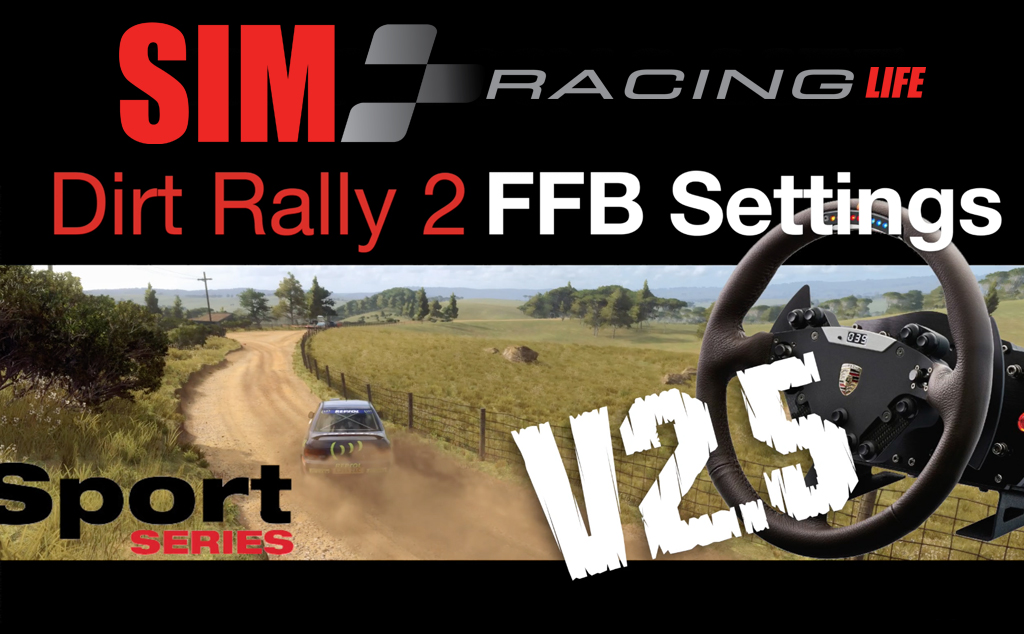 Dirt Rally 2 Fanatec CSW V2 5 & in game FFB Settings for DiRT Rally 2.0