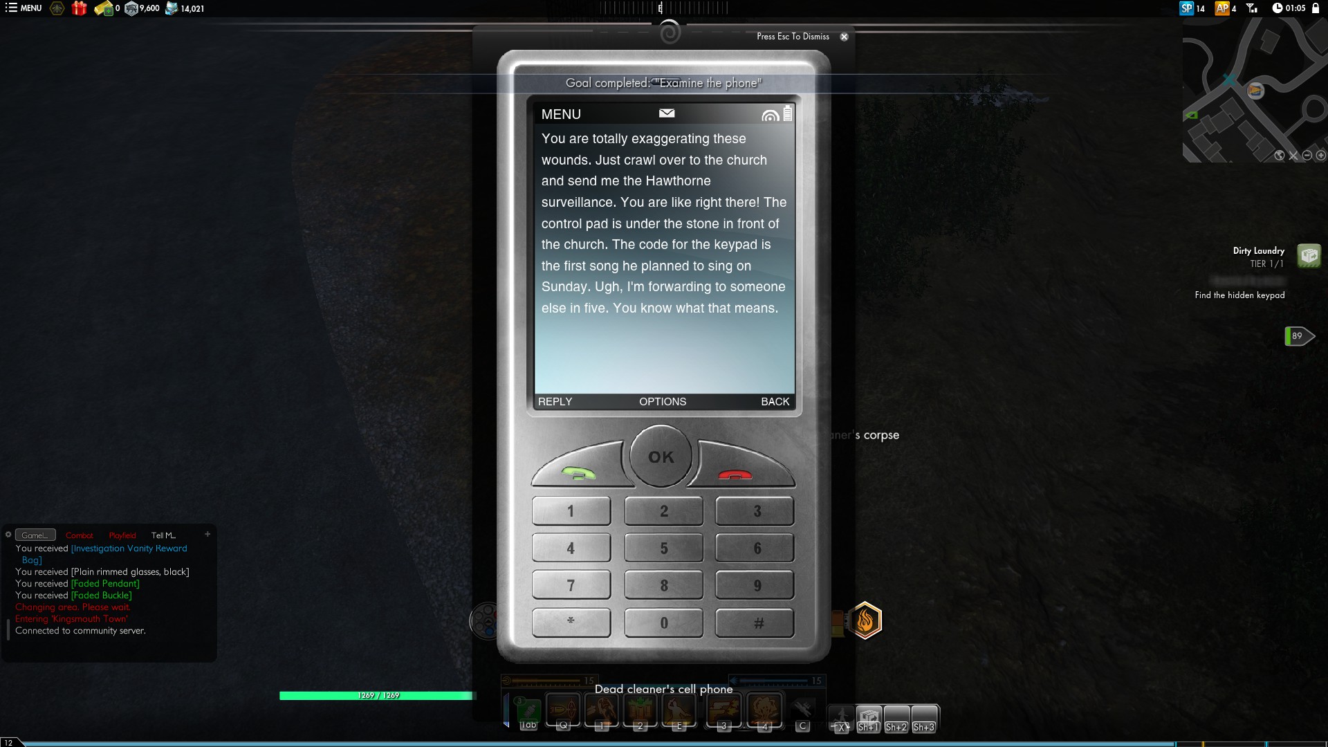 Dirty Laundry for Secret World Legends