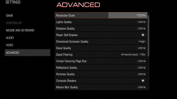 DOOM - Detail Settings On Performance for DOOM