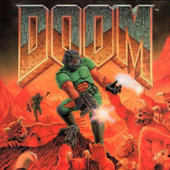 DOOM - Ретекстур (Neural Upscale 2x by ESRGAN) for The Ultimate DOOM