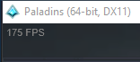 Easy FPS boost [Normal->High Priority] for Paladins