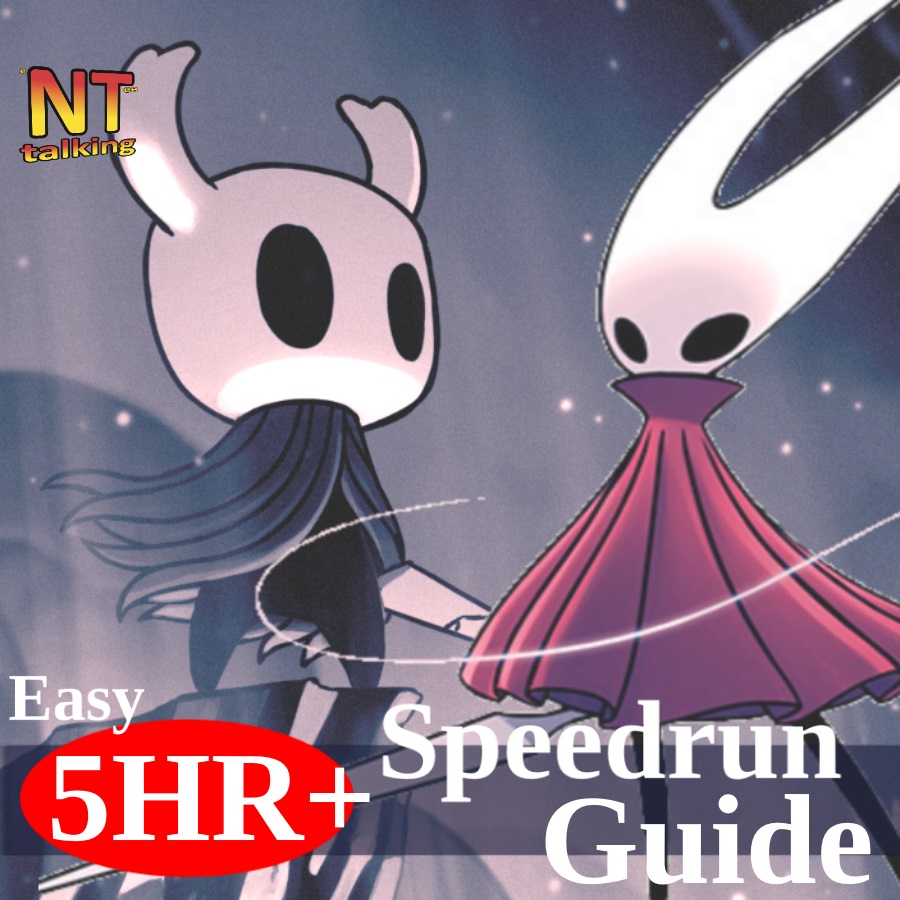 EASY Guide for First Ending/5HR Speedrun Achievement (v3) for Hollow Knight