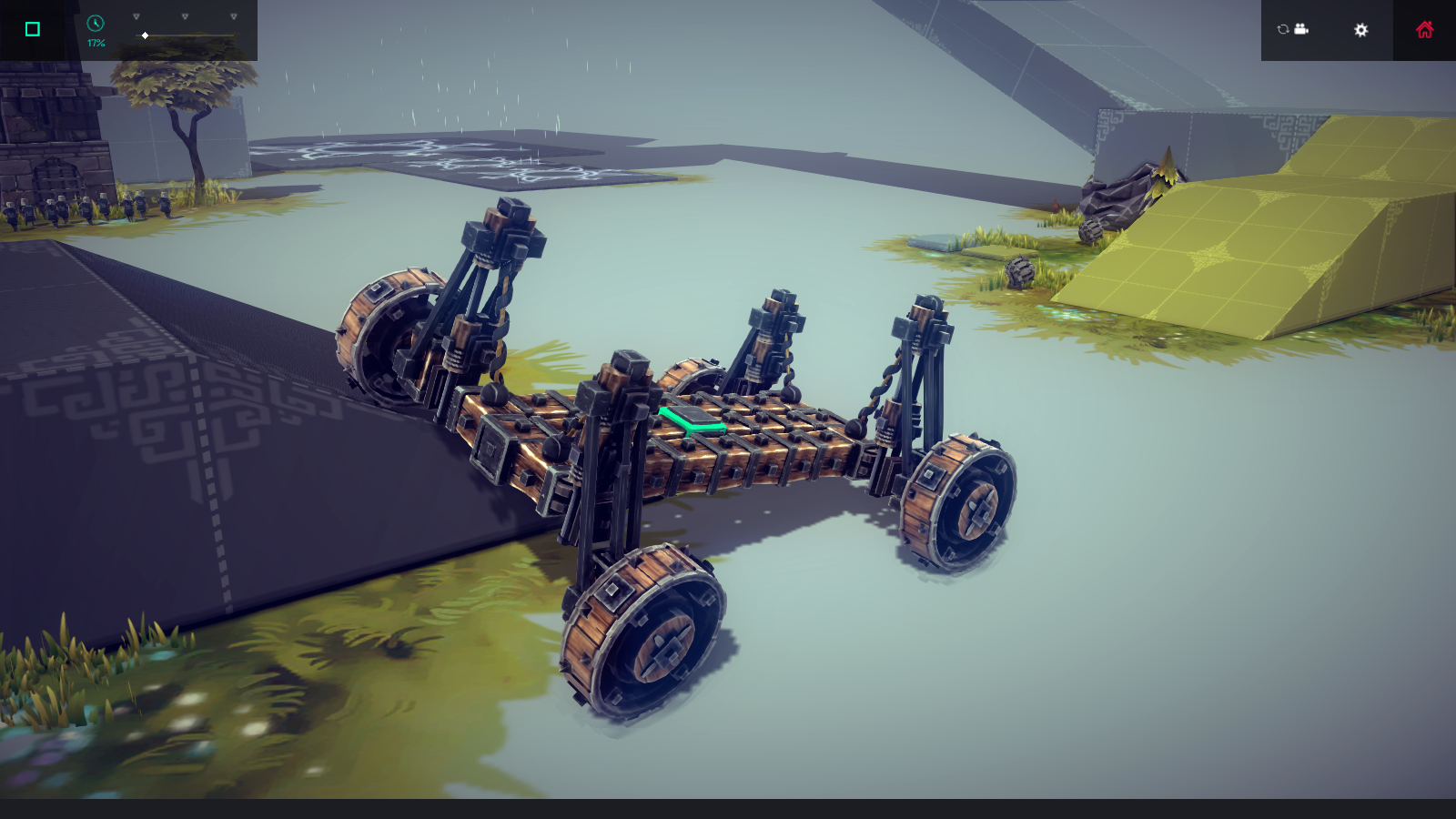 Easy Suspension for Besiege