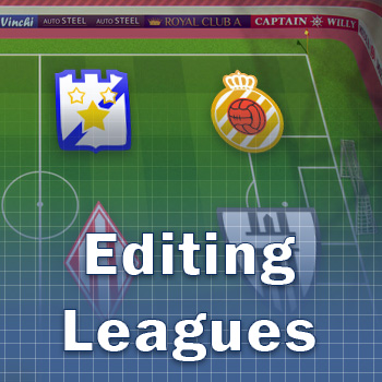 Editing leagues for Football, Tactics & Glory