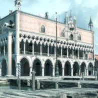 Entering the Palazzo Ducale at any time for Assassin's Creed II