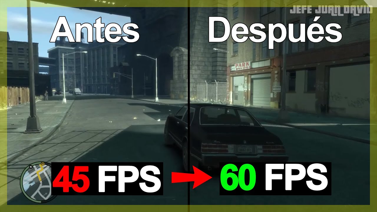 Erro de los FPS del GTA IV 45 a 60 fluido for Grand Theft Auto IV: The Complete Edition