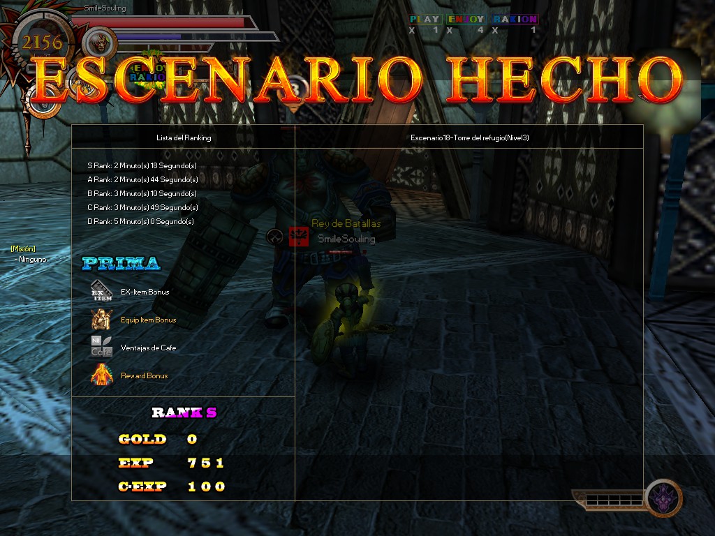 ETAPA 18 - TORRE DEL REFUGIO (NIVEL 3) - RAKION by: SmileSouling for Rakion Chaos Force