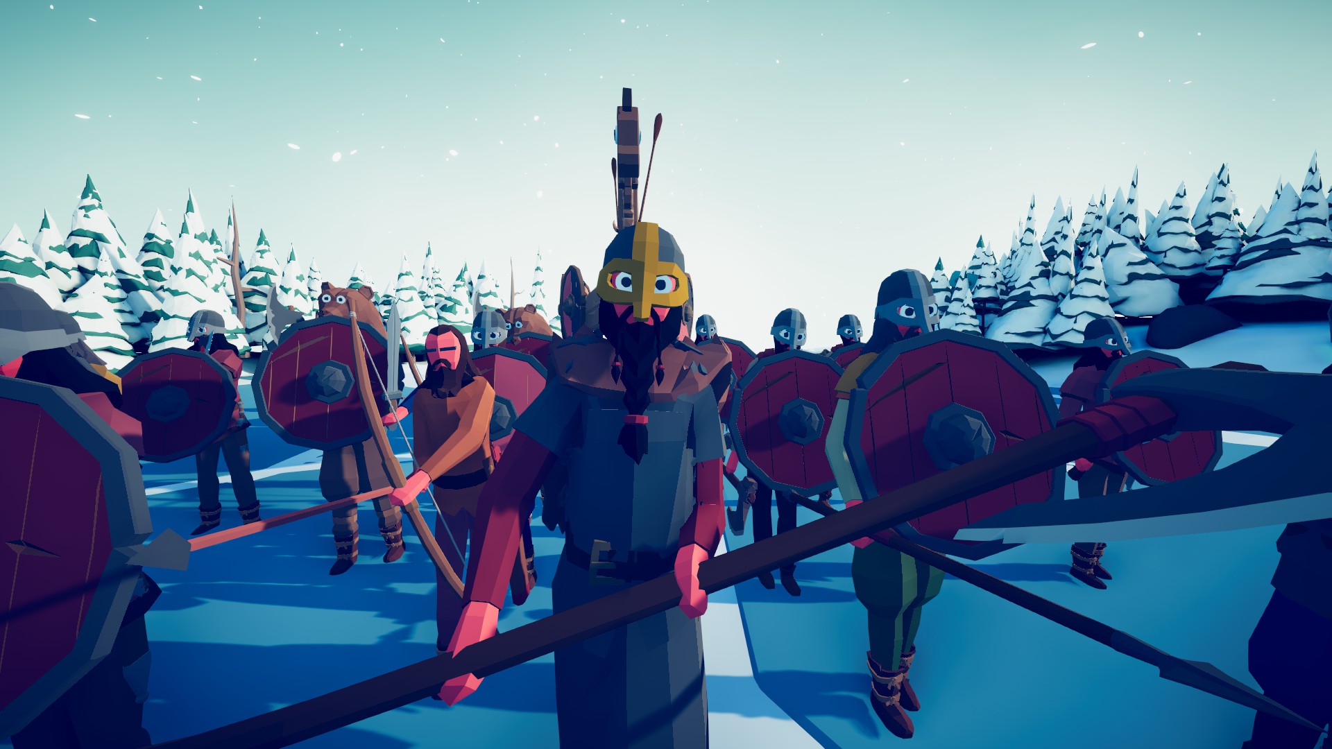 Explanation of my viking troops for Totally Accurate Battle Simulator