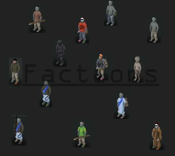 Factions for NEO Scavenger