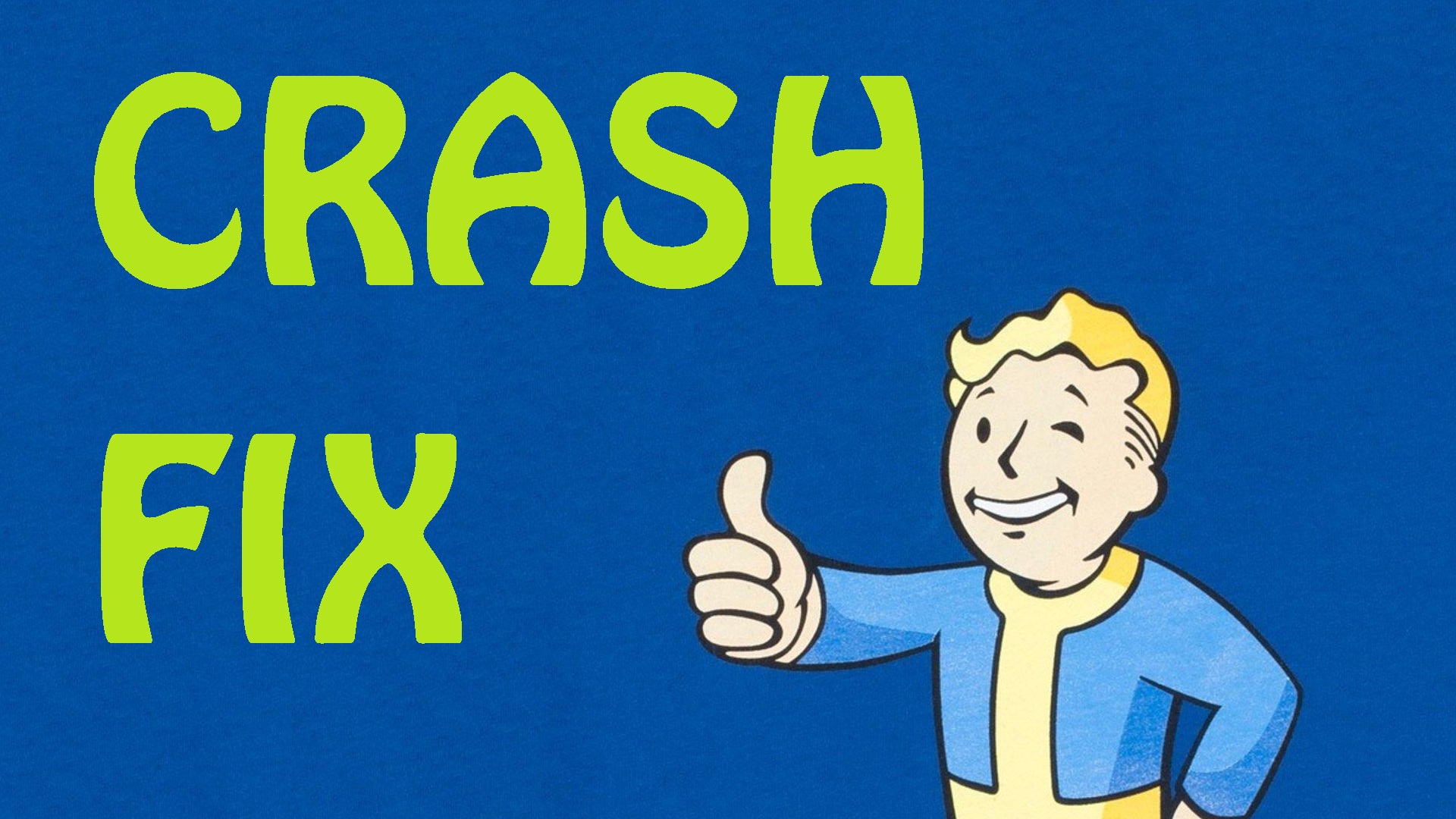 Fallout 3 Crash Fix for Fallout 3