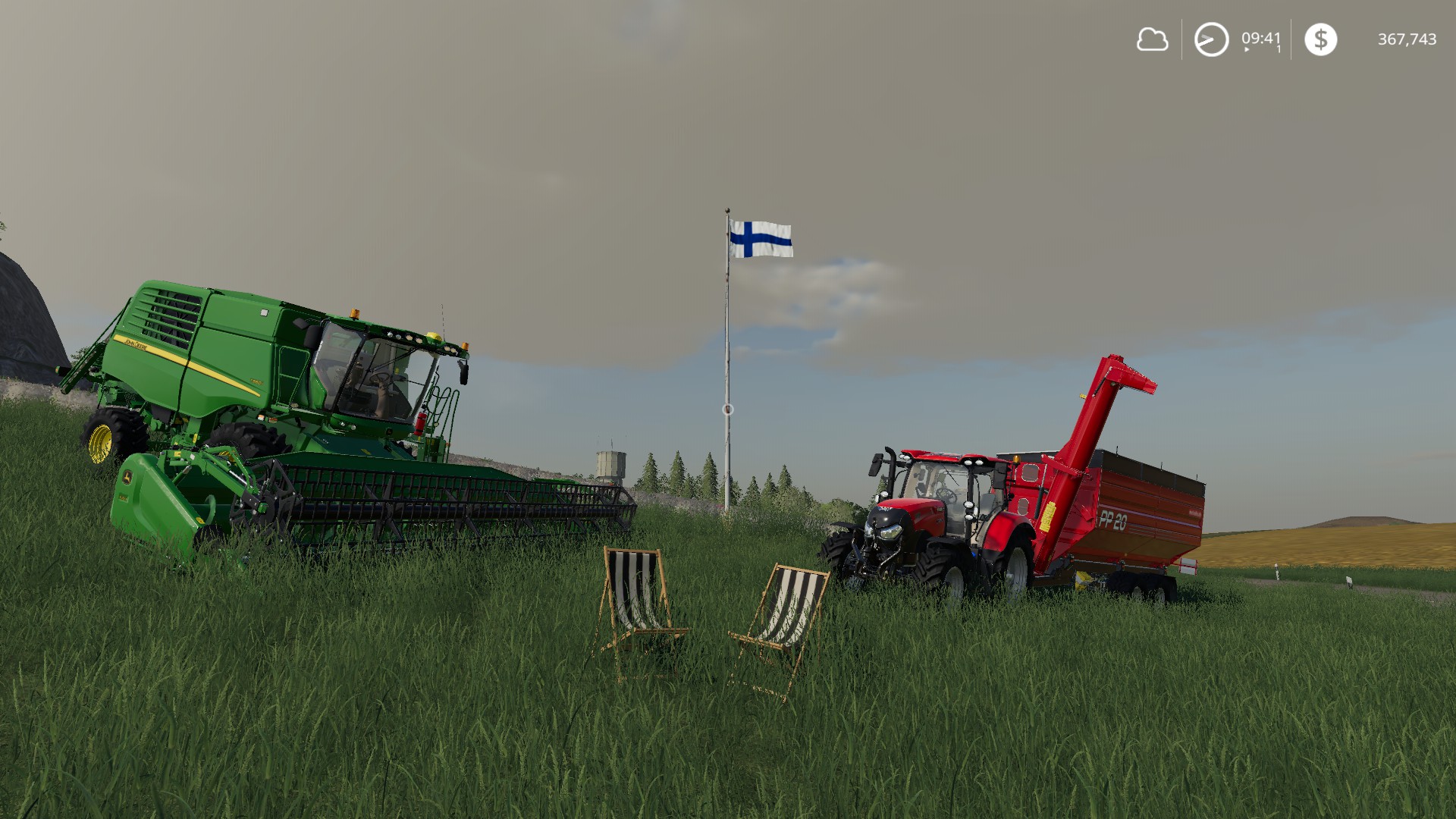 Farming Simulator Suomalaisille. Päävalikko for Farming Simulator 19