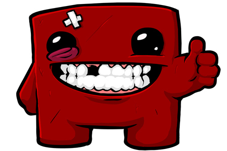 Fast Super Meat Cube and Bandage Girl Achievement / Spanish for The Binding of Isaac: Rebirth