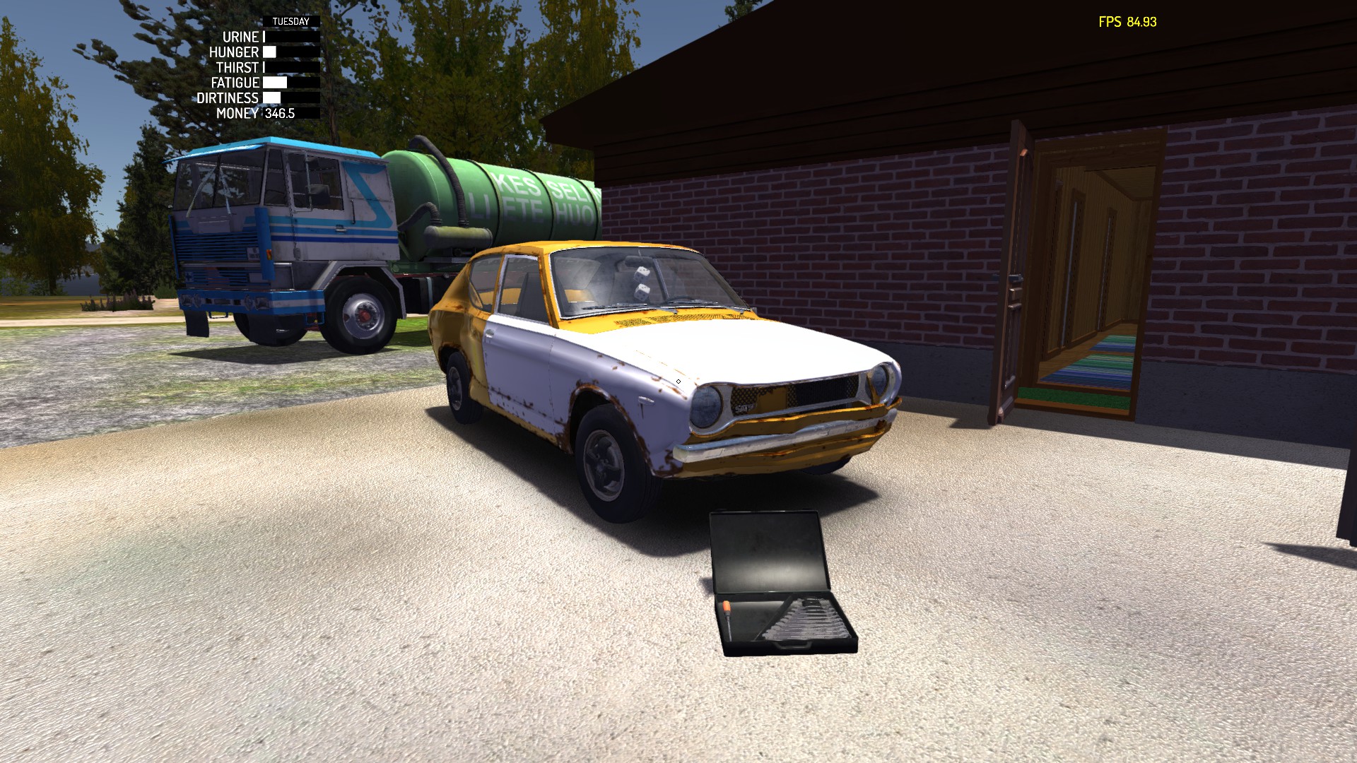 Fastest way to Teimo´s shop for My Summer Car