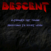 Finding Secret Level in Level 10 for Descent