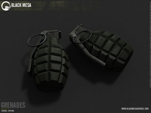Fixing Broken Grenades/Explosives for Black Mesa