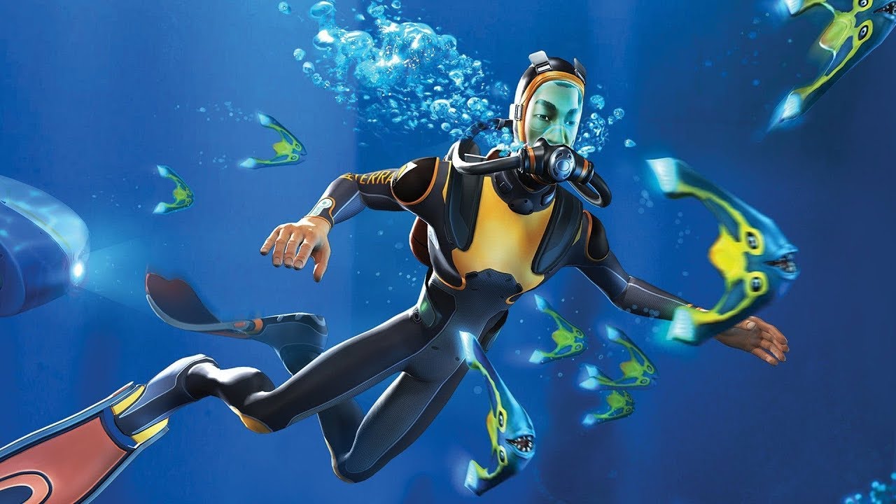 Решение проблемы с низким fps в водорослях на мотыльке!!! for Subnautica