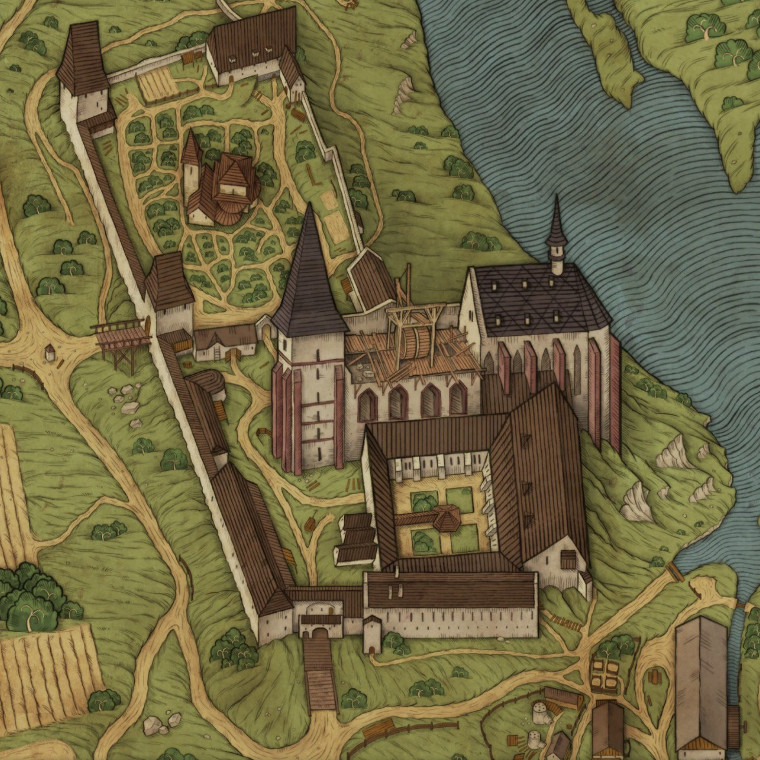[FR] Le monastère de Sasau for Kingdom Come: Deliverance