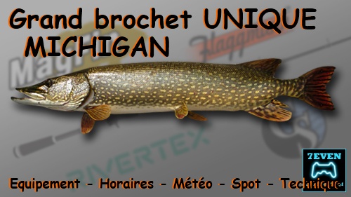 [FR] MICHIGAN - Grand brochet UNIQUE for Fishing Planet