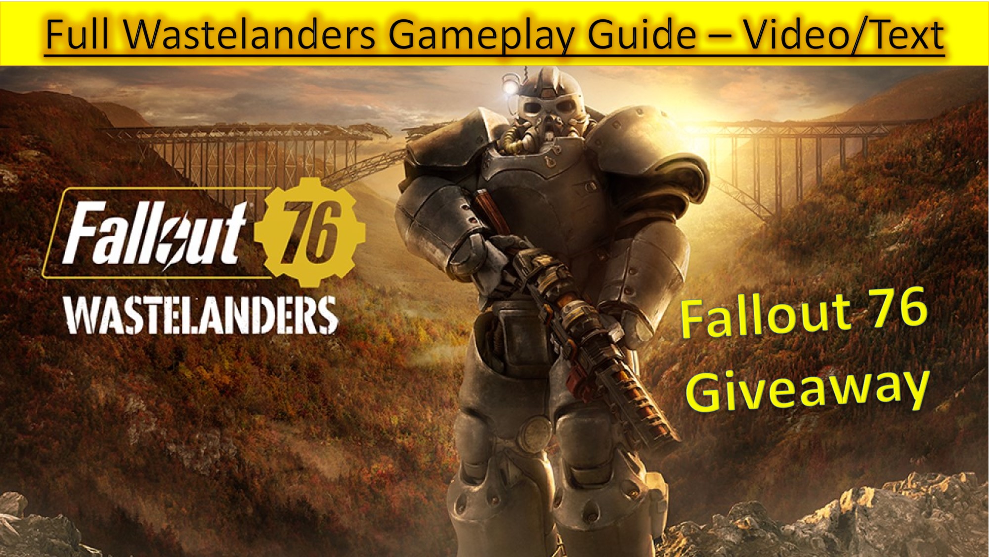 Full Wastelanders Gameplay Guide – Video/Text for Fallout 76