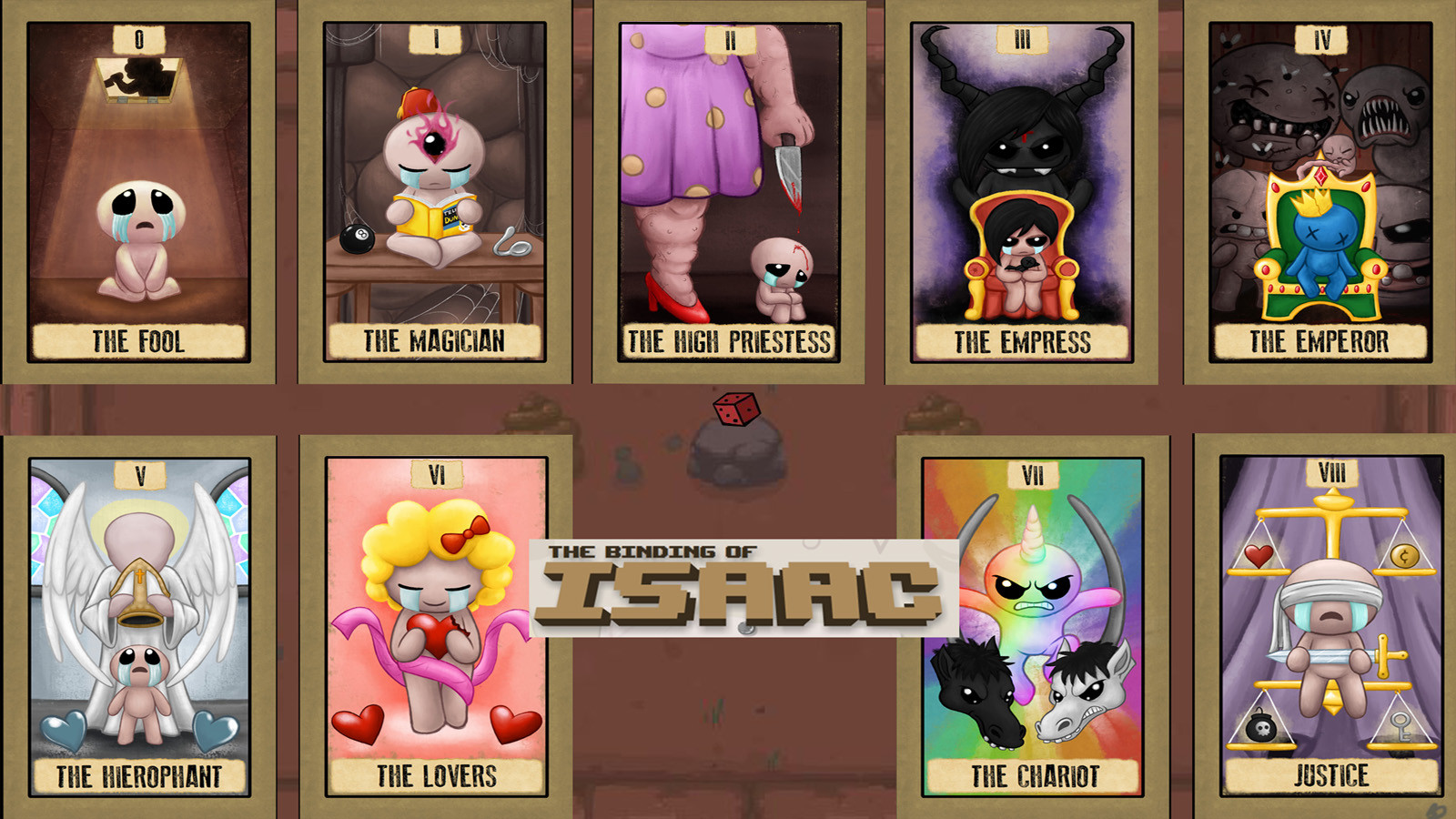 Função de "Tarot Cards" e "Specials Cards" for The Binding of Isaac