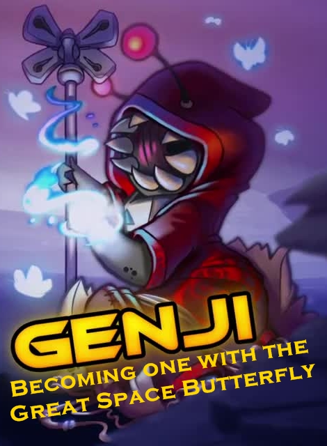 Genji: Becoming One With The Great Space Butterfly for V3.4.2 for Awesomenauts